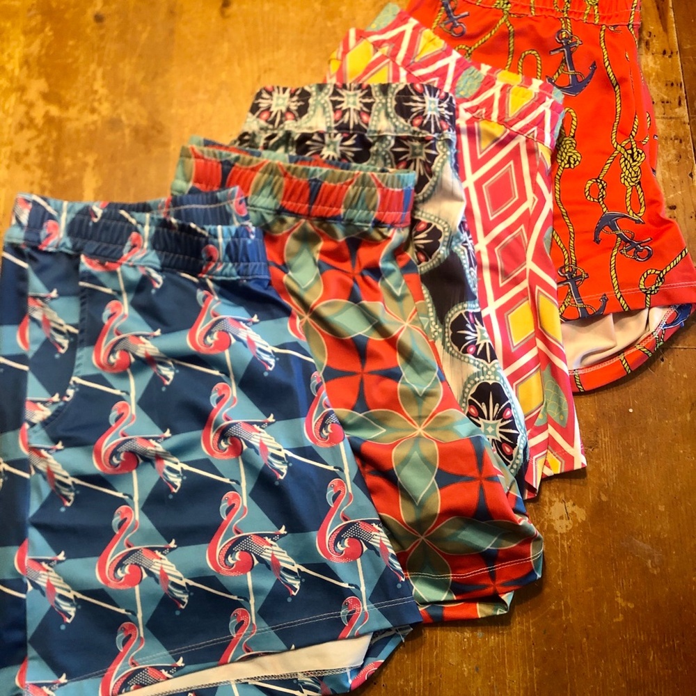 Set of 5 Tracy Negoshian Active Shorts - size medium